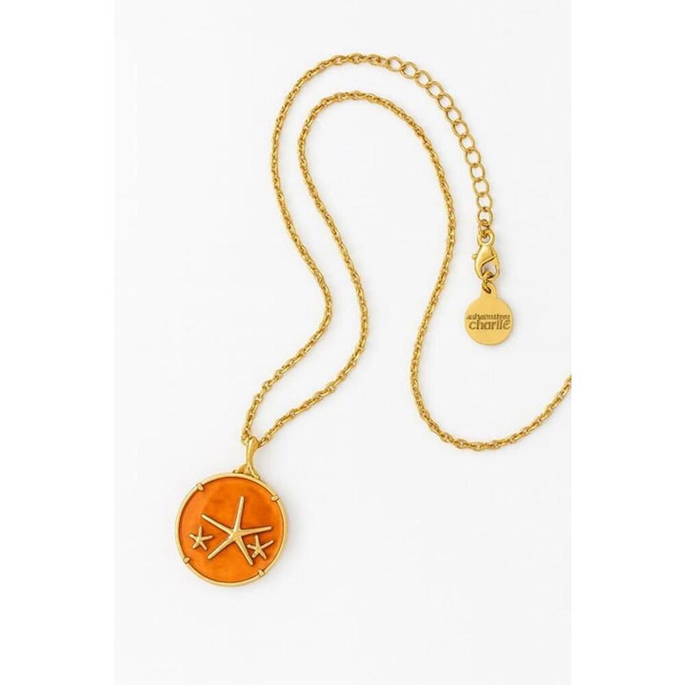 Sunny Coastal Star Pendant Necklace